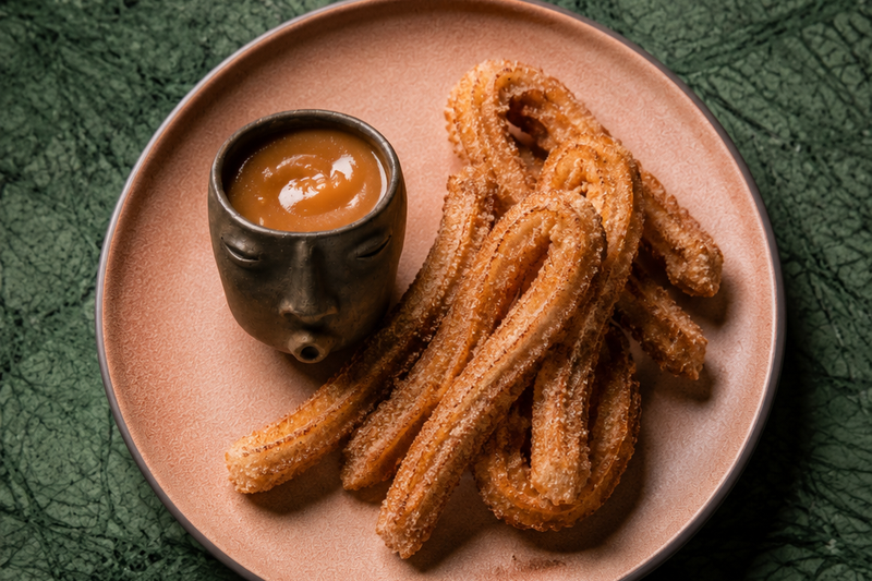 Churros with Dulce de Leche